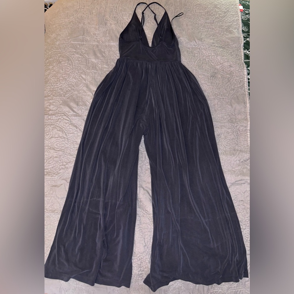 Urban Outfitters Charcoal Jumpsuit - Picture 5 of 6